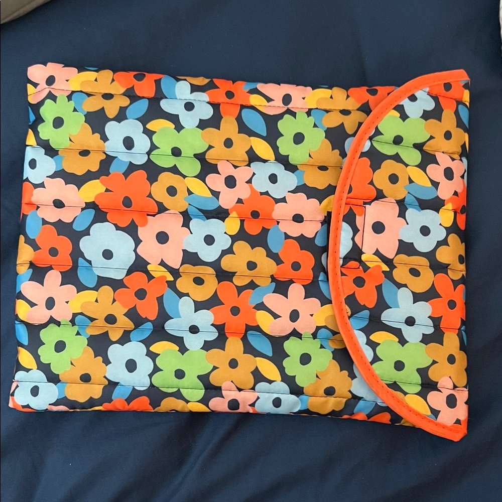 Floral Patterned Laptop Sleeve